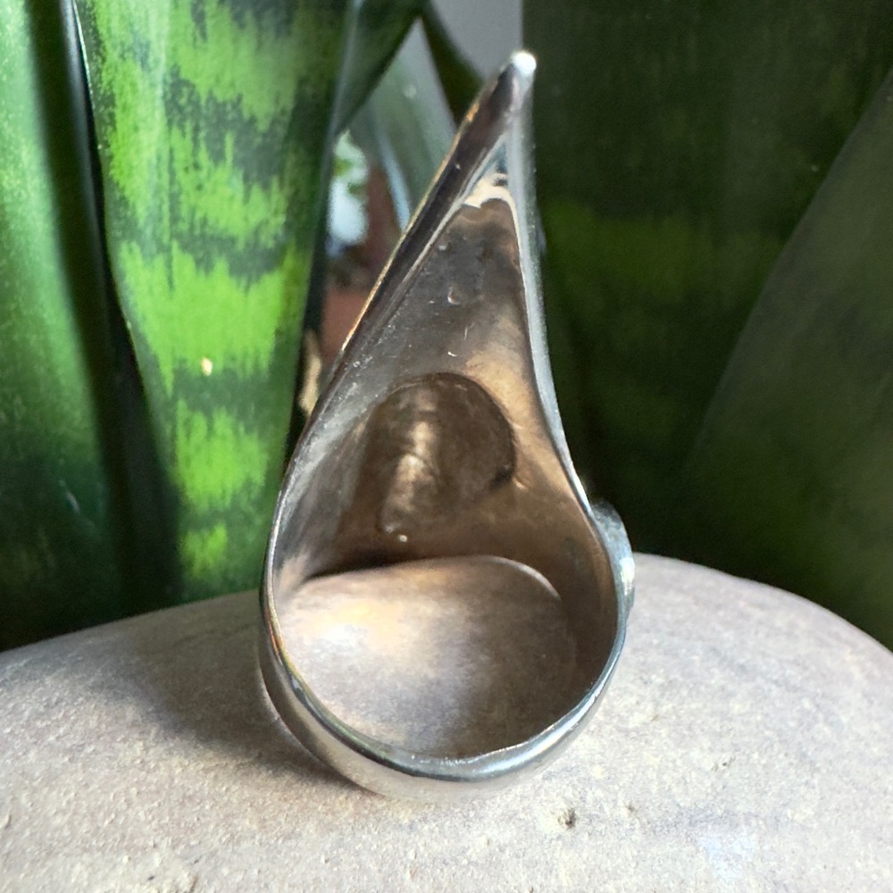 Silver Statement Ring - image 2